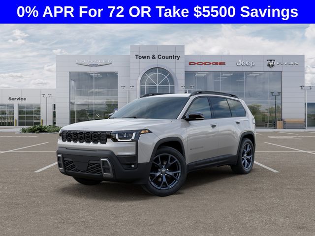 Silver 2026 Jeep Cherokee SUV / Crossover Continuously Variable Transmission