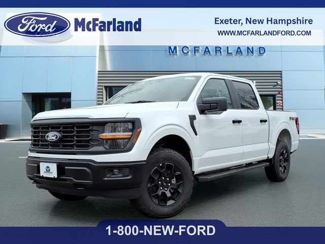 Oxford White 2026 Ford F-150 STX 4dr SuperCrew 4WD Pickup Truck Four-Wheel Drive Automatic
