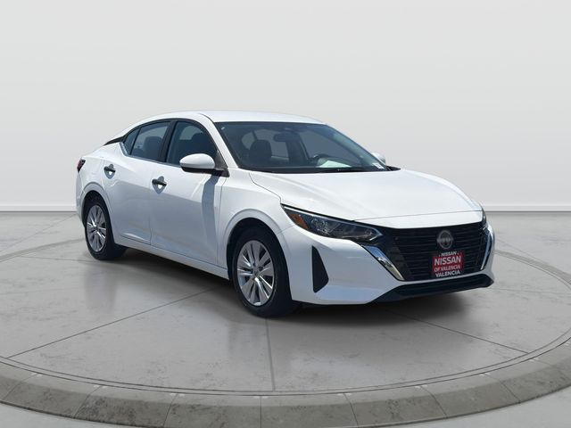 White (Fresh Powder) 2024 Nissan Sentra Sedan Front-Wheel Drive Continuously Variable Transmission