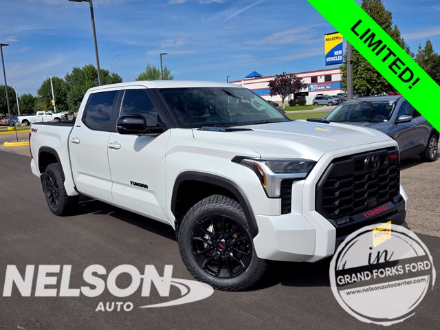 Pearl 2024 Toyota Tundra Hybrid Pickup Truck Four-Wheel Drive Automatic