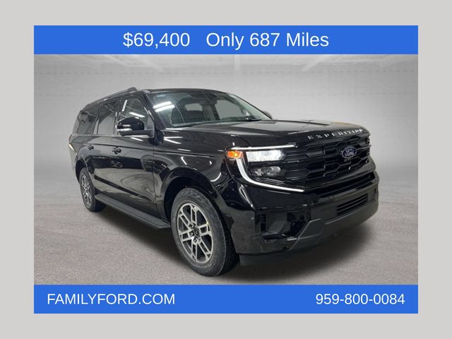 Agate Black Metallic 2025 Ford Expedition SUV / Crossover Four-Wheel Drive Automatic