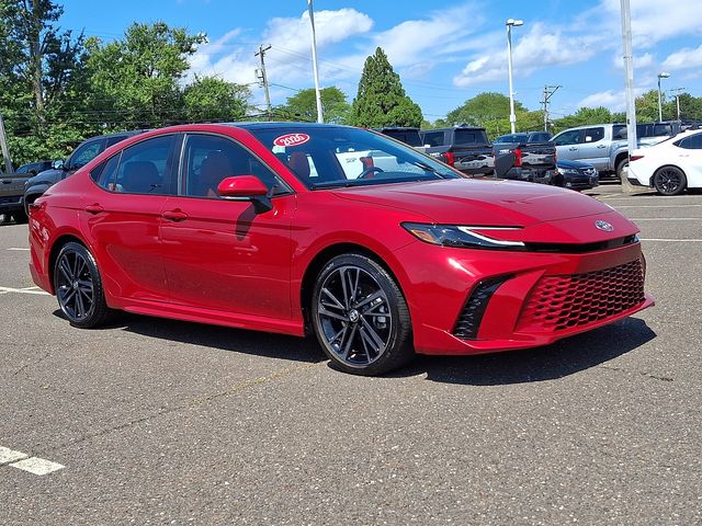 Red 2026 Toyota Camry Sedan Front-Wheel Drive Continuously Variable Transmission
