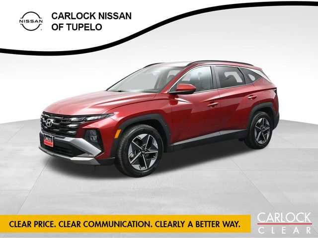 Ultimate Red 2025 Hyundai Tucson SUV / Crossover Front-Wheel Drive 8-Speed Automatic