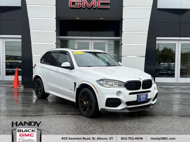 White Metallic 2015 BMW X5 xDrive50i AWD SUV / Crossover All-Wheel Drive 8-Speed Automatic