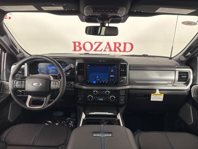 2025 Star White Metallic Tri-Coat Ford Super Duty F-250 SRW Platinum 4X4 Truck