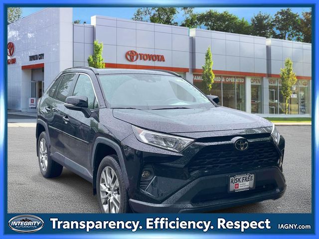 Midnight Black Metallic 2021 Toyota RAV4 XLE Premium AWD SUV / Crossover All-Wheel Drive 8-Speed Automatic