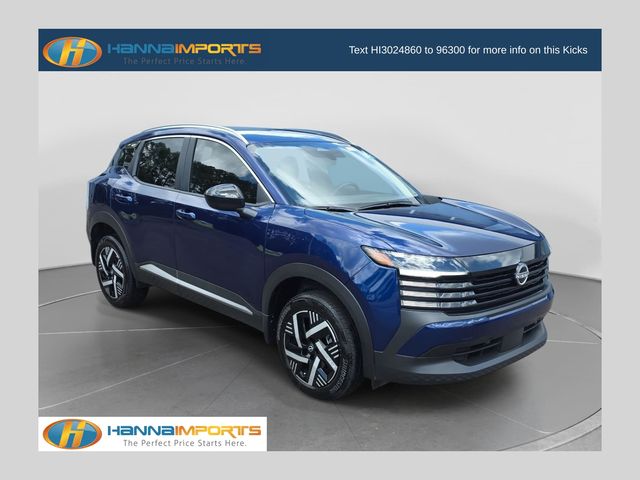 Deep Blue Pearl 2026 Nissan Kicks SUV / Crossover Front-Wheel Drive Continuously Variable Transmission