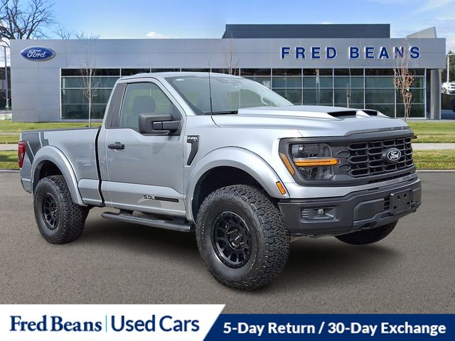 Silver Metallic 2025 Ford F-150 Pickup Truck Four-Wheel Drive Automatic