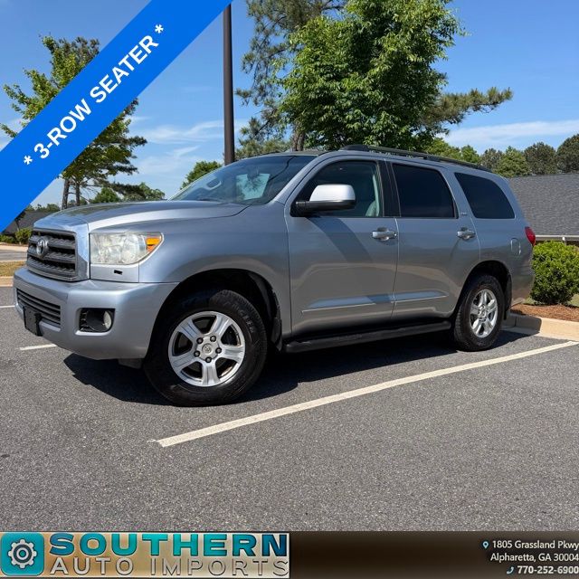 Silver Sky Metallic 2011 Toyota Sequoia SUV / Crossover 4X2 6-Speed Automatic Overdrive
