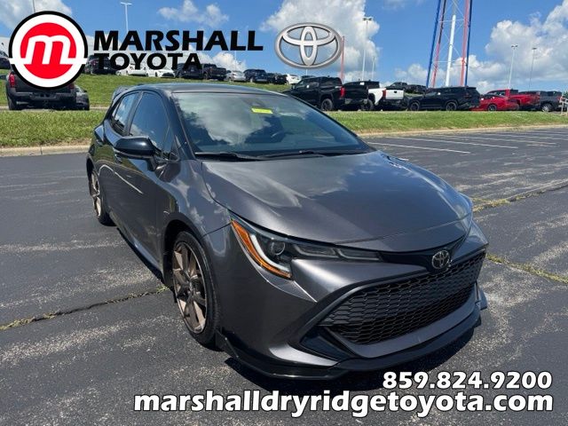 Magnetic Gray Metallic/Black Roof 2021 Toyota Corolla Hatchback Hatchback Front-Wheel Drive 6-Speed Manual