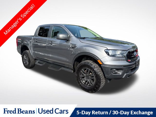Gray Metallic 2022 Ford Ranger Pickup Truck Four-Wheel Drive Automatic