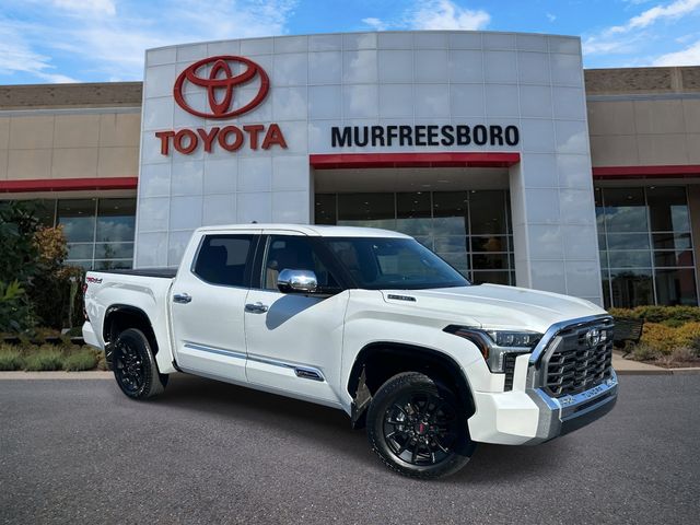 Pearl 2025 Toyota Tundra Hybrid 1794 Edition HV CrewMax Cab 4WD Pickup Truck Four-Wheel Drive Automatic