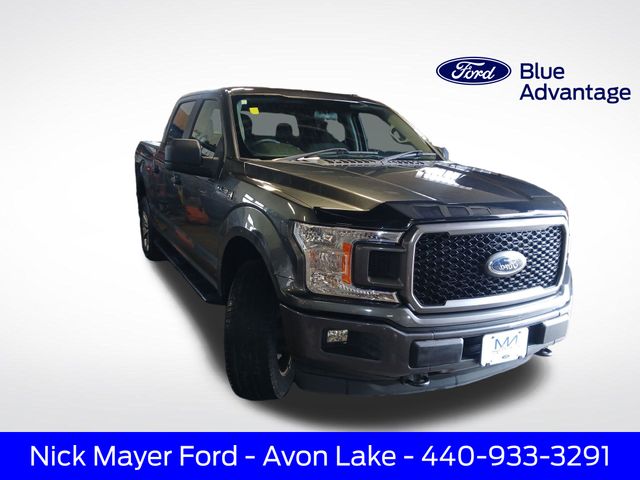 Gray (Magnetic) 2018 Ford F-150 XL SuperCrew 4WD Pickup Truck Four-Wheel Drive Automatic