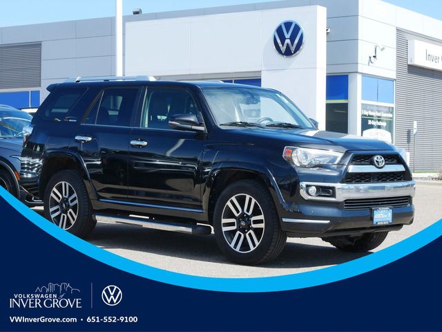 Midnight Black Metallic 2017 Toyota 4Runner Limited 4WD SUV / Crossover All-Wheel Drive 5-Speed Automatic Overdrive