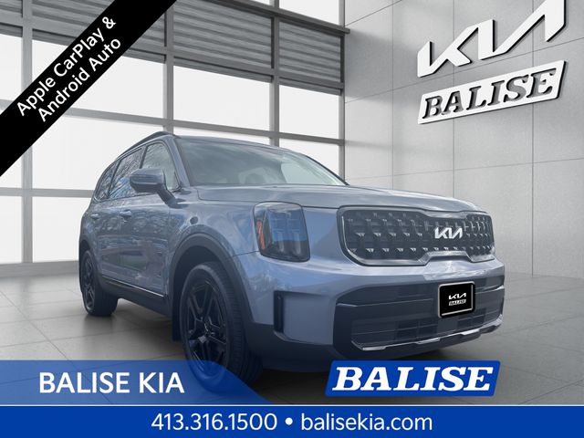 Everlasting Silver 2024 Kia Telluride EX X-Line AWD SUV / Crossover All-Wheel Drive 8-Speed Automatic