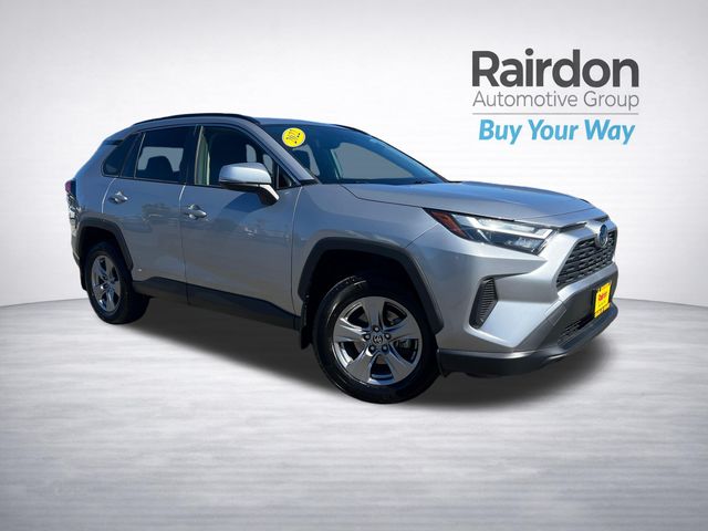Silver Sky Metallic 2022 Toyota RAV4 Hybrid SUV / Crossover All-Wheel Drive Continuously Variable Transmission