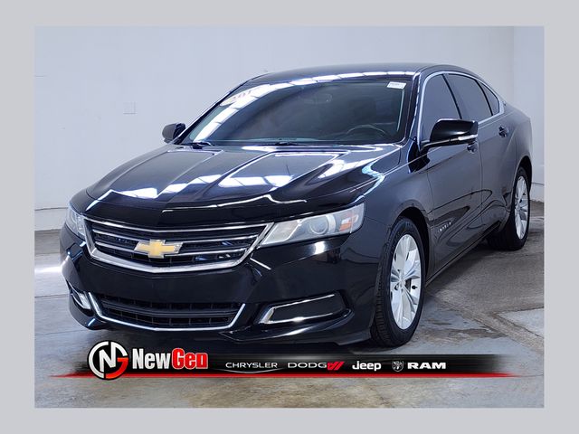 Black 2015 Chevrolet Impala Sedan Front-Wheel Drive 6-Speed Automatic