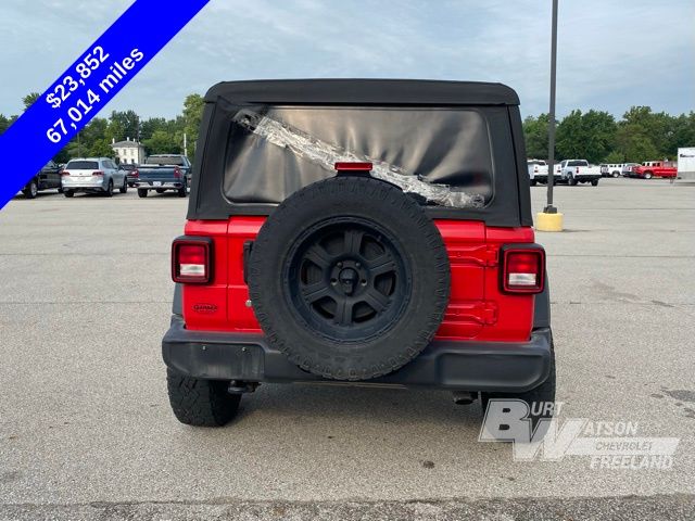 2018 Jeep Wrangler Unlimited Sport S 30