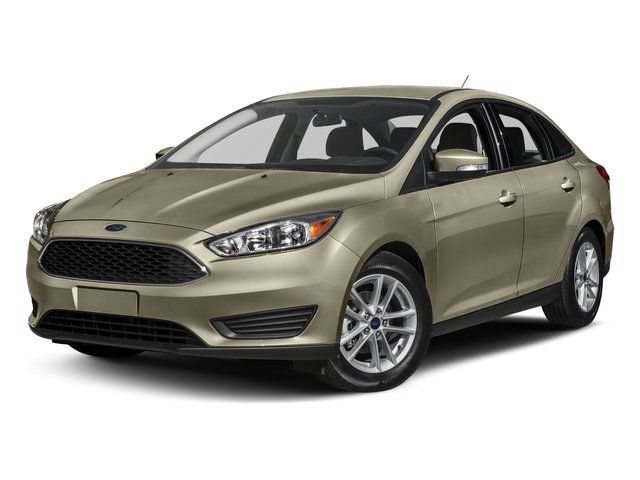 Race Red 2017 Ford Focus Sedan Front-Wheel Drive 6-Speed Automatic