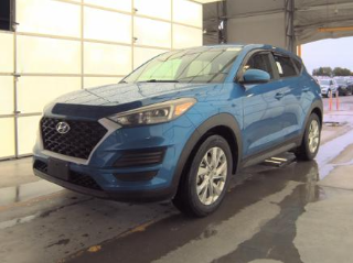 Teal (Aqua Blue) 2019 Hyundai Tucson SE AWD SUV / Crossover All-Wheel Drive 6-Speed Automatic