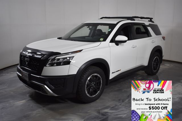 Glacier White 2024 Nissan Pathfinder SUV / Crossover All-Wheel Drive 9-Speed Automatic