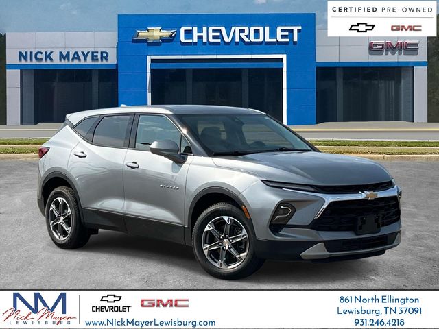Sterling Gray Metallic 2023 Chevrolet Blazer SUV / Crossover Front-Wheel Drive 9-Speed Automatic Overdrive