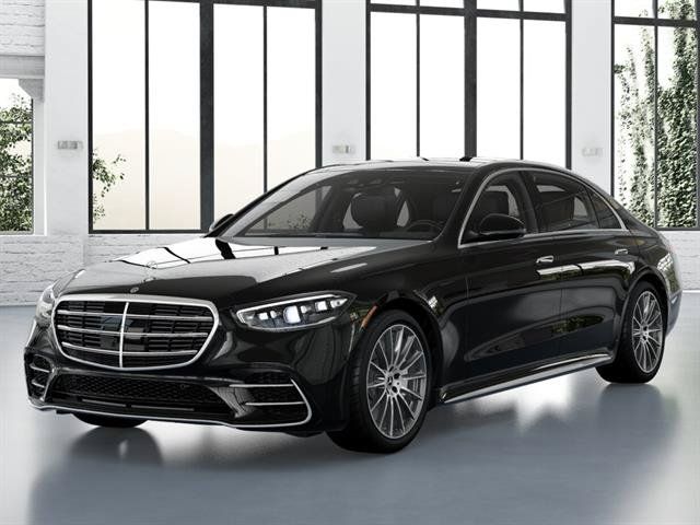 Black 2026 Mercedes-Benz S-Class Sedan All-Wheel Drive 9-Speed Automatic