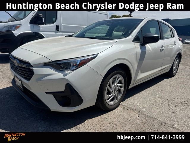 Crystal White Pearl 2025 Subaru Impreza Wagon All-Wheel Drive Continuously Variable Transmission