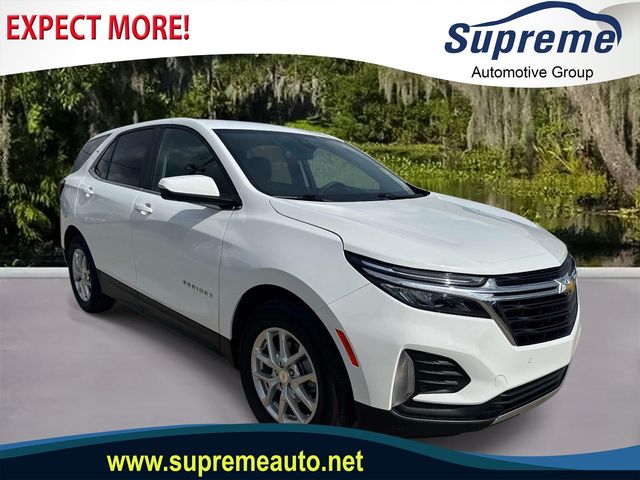 2023 Chevrolet Equinox LT White at Supreme Chevrolet of Gonzales