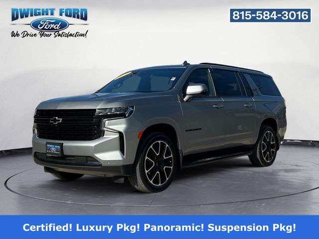 Gray 2023 Chevrolet Suburban RST 4WD SUV / Crossover Four-Wheel Drive