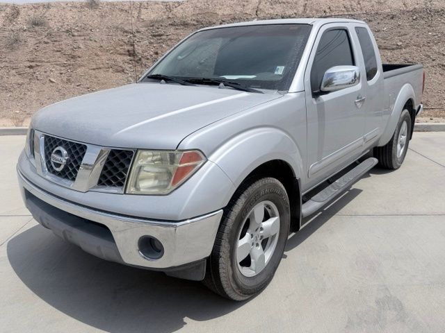 Radiant Silver Metallic 2005 Nissan Frontier Pickup Truck Four-Wheel Drive 5-Speed Automatic Overdrive