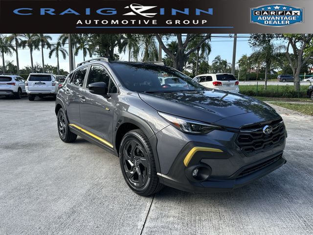 Gray Metallic 2024 Subaru Crosstrek SUV / Crossover All-Wheel Drive Continuously Variable Transmission