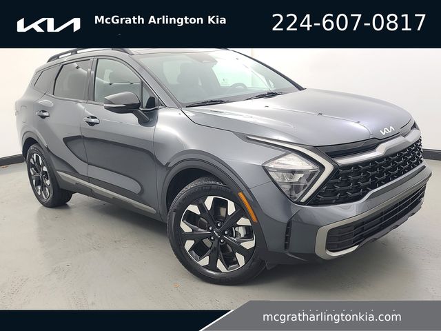 Gravity Gray 2023 Kia Sportage Hybrid Plug-In SUV / Crossover All-Wheel Drive 6-Speed Automatic