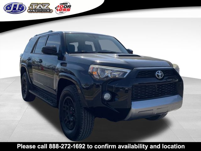 Midnight Black Metallic 2016 Toyota 4Runner Trail Premium 4WD SUV / Crossover Four-Wheel Drive 5-Speed Automatic Overdrive