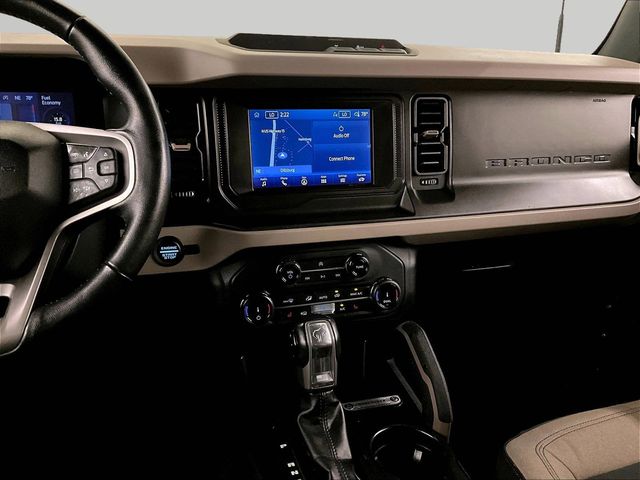 2022 Ford Bronco Big Bend Red at Klick Lewis Buick Chevrolet