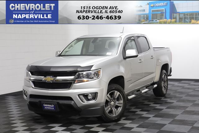 Silver Ice Metallic 2017 Chevrolet Colorado Pickup Truck Four-Wheel Drive 8-Speed Automatic