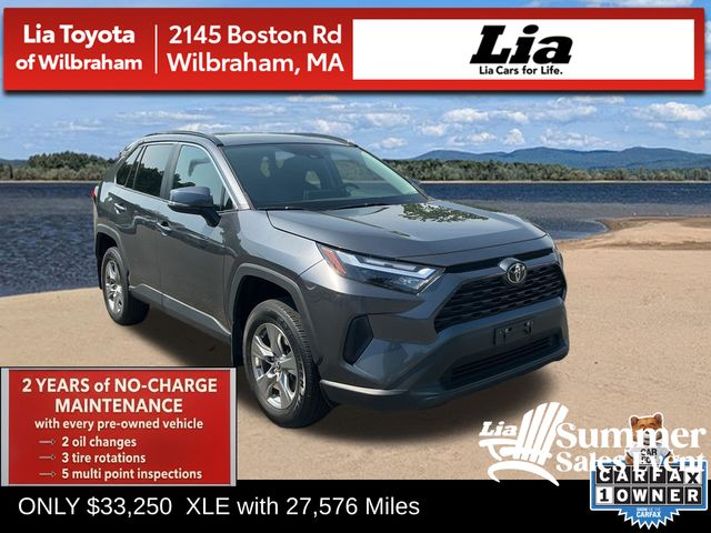 Magnetic Gray Metallic 2023 Toyota RAV4 SUV / Crossover All-Wheel Drive 8-Speed Automatic