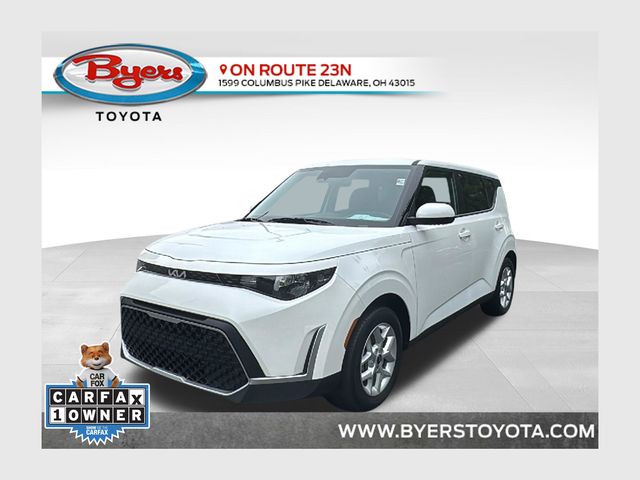 Snow White Pearl 2024 Kia Soul LX FWD SUV / Crossover Front-Wheel Drive Continuously Variable Transmission