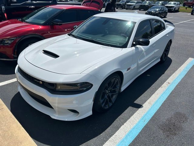 White Knuckle Clearcoat 2023 Dodge Charger Scat Pack RWD Sedan Rear-Wheel Drive 8-Speed Automatic
