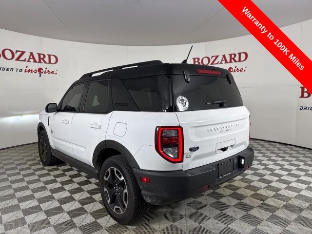 2021 Oxford White Ford Bronco Sport Outer Banks 4X4 SUV