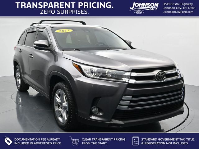 Predawn Gray Mica 2017 Toyota Highlander SUV / Crossover All-Wheel Drive 8-Speed Automatic