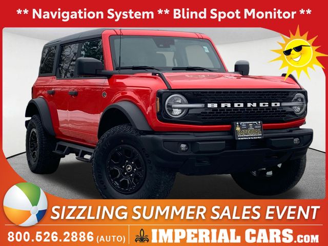 Race Red 2022 Ford Bronco SUV / Crossover Four-Wheel Drive Automatic