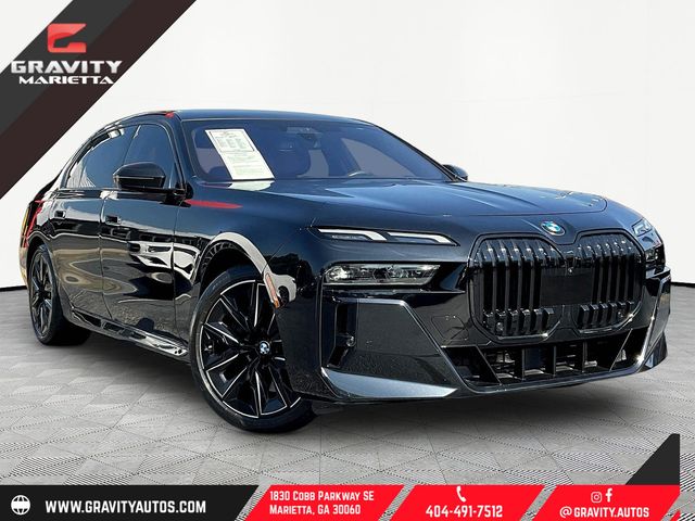 Black Sapphire Metallic 2023 BMW 7 Series Sedan Rear-Wheel Drive 8-Speed Automatic