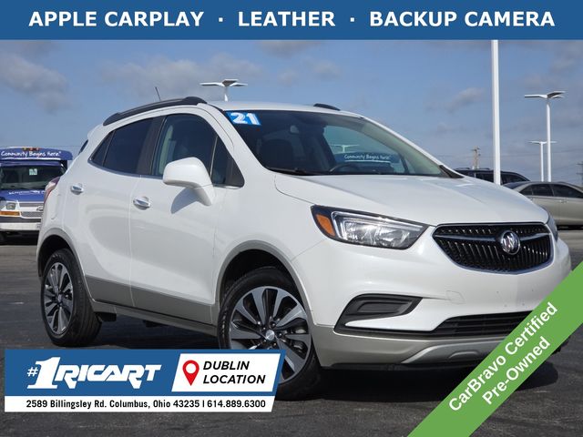 White Frost Tricoat 2021 Buick Encore Preferred FWD SUV / Crossover Front-Wheel Drive 6-Speed Automatic Overdrive