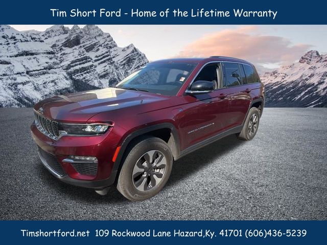 Velvet Red Pearlcoat 2022 Jeep Grand Cherokee 4xe 4WD SUV / Crossover Four-Wheel Drive 8-Speed Automatic