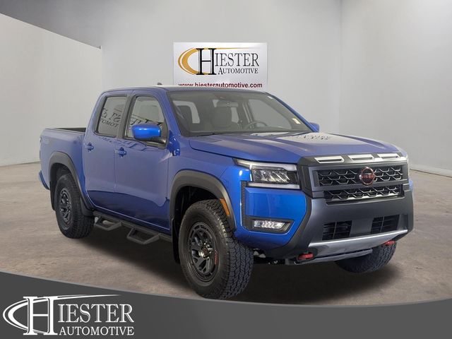 Bluestone Pearl 2026 Nissan Frontier Pickup Truck Four-Wheel Drive 9-Speed Automatic Overdrive