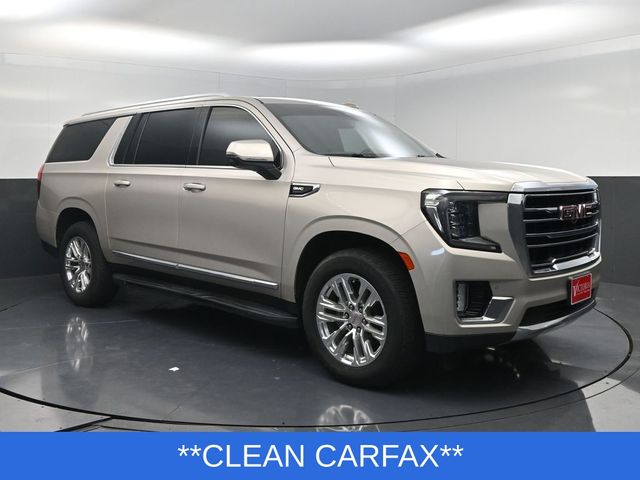 2021 GMC Yukon XL SLT Beige at Bayway Cadillac of The Woodlands