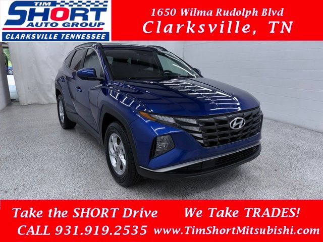 Intense Blue 2024 Hyundai Tucson SUV / Crossover All-Wheel Drive 8-Speed Automatic