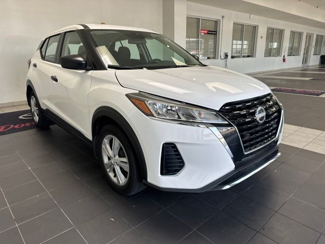 2024 Nissan Kicks S White at South Houston Nissan