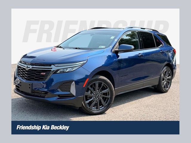 Blue Glow Metallic 2022 Chevrolet Equinox SUV / Crossover Four-Wheel Drive 6-Speed Automatic Overdrive